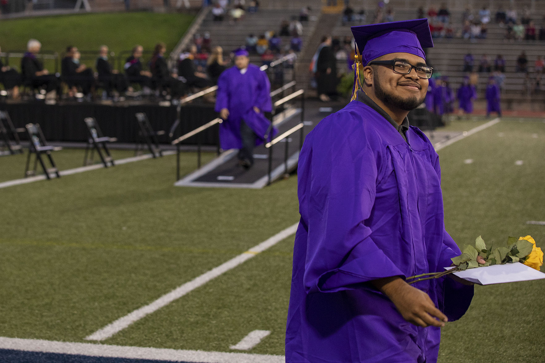 MC Harris commencement